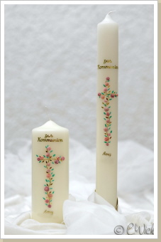 Kerze Amy, rosa,grün, gold,20x7cmoder 40x4cm Best.Nr. 222, Preis je 39,- Kerze Amy, rosa,grün, gold,20x7cmoder 40x4cm Best.Nr. 222, Preis je 39,-